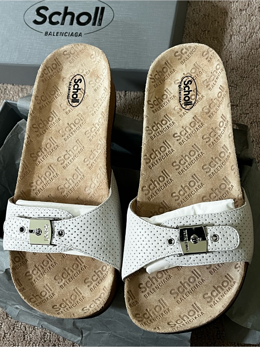 Scholl x Balenciaga Sandals 10 New